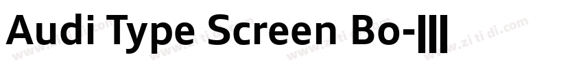 Audi Type Screen Bo字体转换 Audi Type Screen Bo字体转换